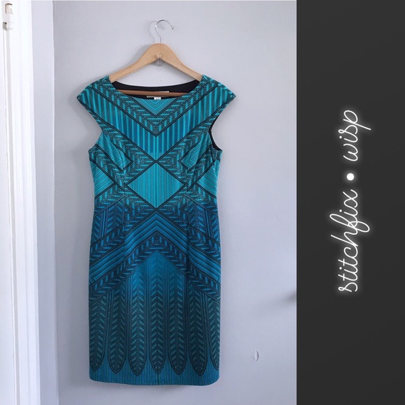 petite turquoise dress